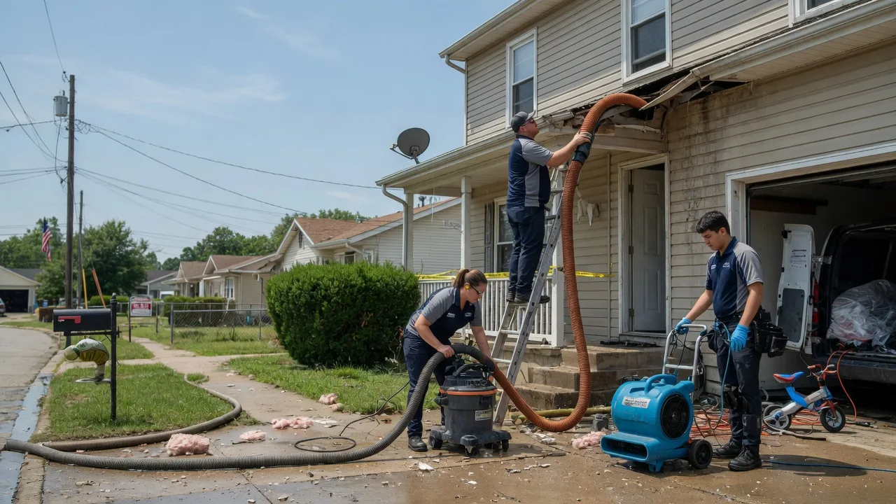 Water Damage Restoration in Brookville, PA near me